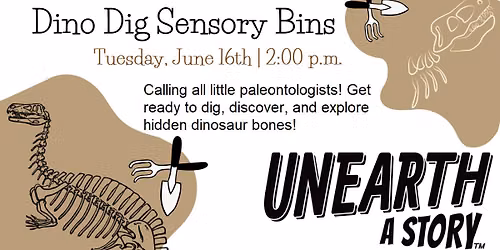 Dino Dig Sensory Bins