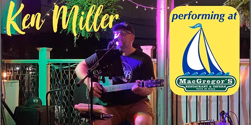 Ken Miller performing at MacGregor's in Havre de Grace