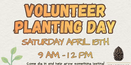 Volunteer Planting Day at Heartwood Preserve