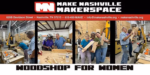 Wood Shop for Women (Members Only)