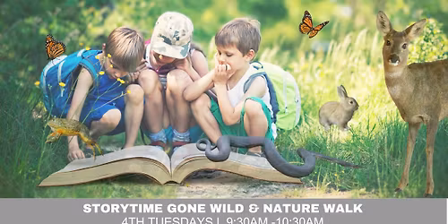 Storytime Gone Wild & Nature Walk - Evergreens!