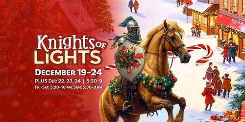 Knights of Lights at Kansas City Renaissance Festival - Weekend Four