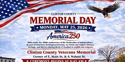 CCVSC Memorial Day Observation