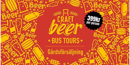 Craft Beer Bus Tours - buss fr\u00e5n MALM\u00d6