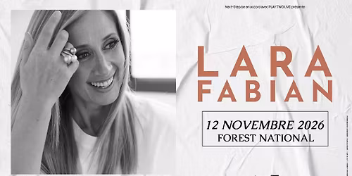 LARA FABIAN - Forest National, Bruxelles