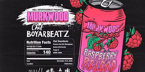 MURKWOOD | CHEF BOYARBEATZ | 2025.11.21 | COLUMBUS OH | UNDERSTORY