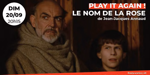 PLAY IT AGAIN ! Le nom de la rose de Jean-Jacques Annaud