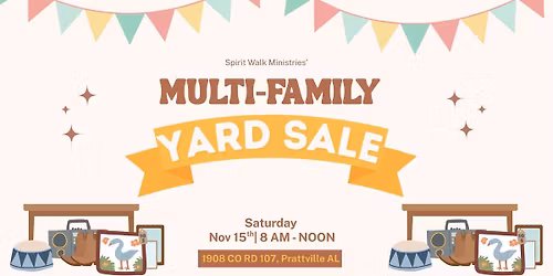 Multi-Family Yard Sale