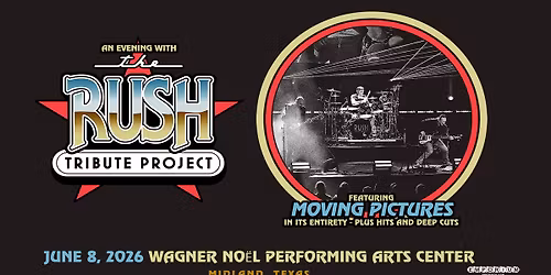 The Rush Tribute Project in Midland, TX