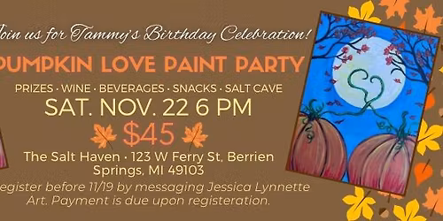 Pumpkin Love Paint Party