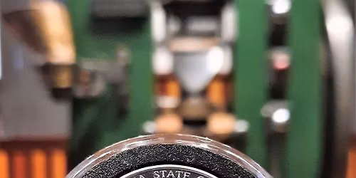 Coin Press No. 1 Demonstration and Minting of the Nevada Capitol 150th Commemorative Medallion