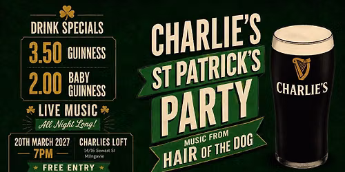 St Patricks Day Party