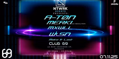 NTWRK Events Presents: A-T\u00d8N