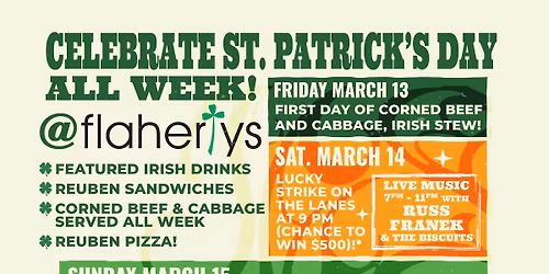 Saint Patrick's Week Festivities!