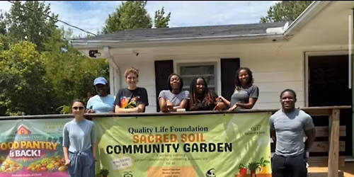 Harvest Day at Sacred Soil Community Garden!
