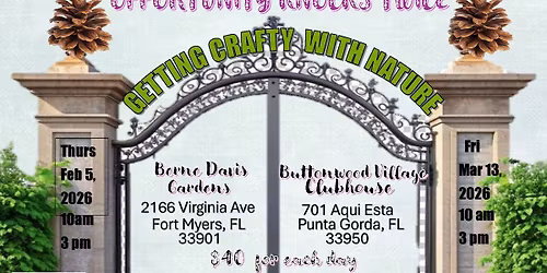 Getting Crafty with Nature