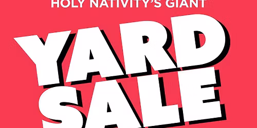 An Enormous Yard Sale!