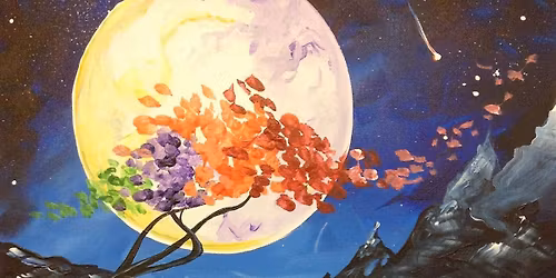 Moonlit Paint & Sip \ud83c\udf19