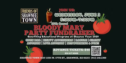 Bloody Mary Fundraiser