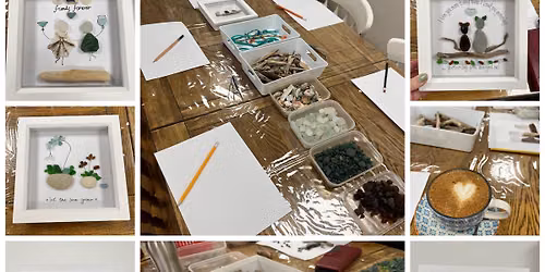 Seaglass art workshop