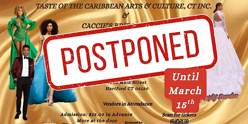 TASTE OF THE CARIBBEAN ARTS & CULTURE, CT INC. & CACCIE\u2019S BRIDAL CLOSET