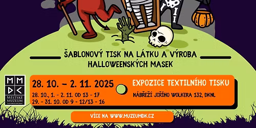 workshop: Stra\u0161ideln\u00e1 d\u00edlna v Expozici textiln\u00edho tisku