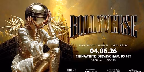 BOLLYVERSE - Bollywood\/Punjabi Night in Birmingham - 4 June 2026
