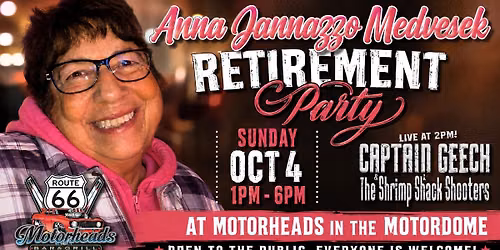 Anna Jannazzo Medvesek Retirement Party - Everyone's Invited!