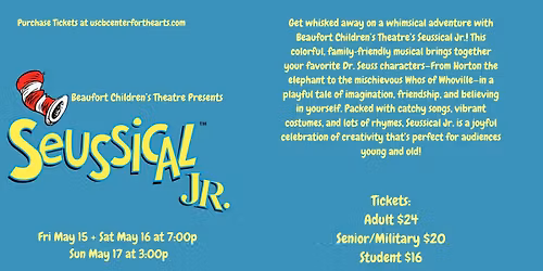 Beaufort Children's Theatre Presents: Seussical Jr.