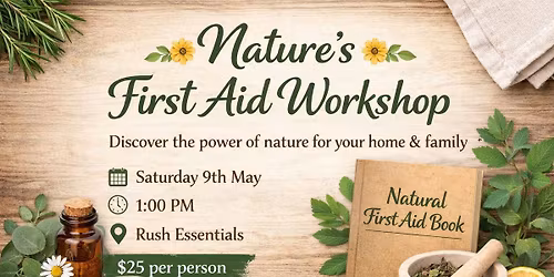 Natures First Aid Workshop
