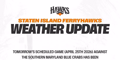 Southern Maryland Blue Crabs vs. Staten Island FerryHawks