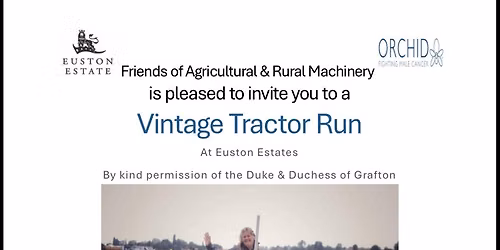 Vintage Tractor Run - Euston Estate