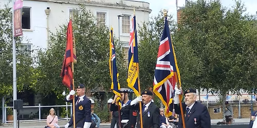 Remembrance Day 2 minutes silence at Community Square (outside the civic centre)