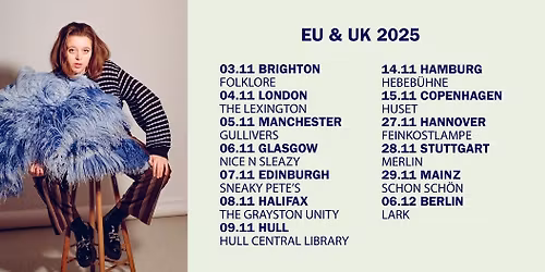 Albertine Sarges • Mainz • schon schön | Support: Imaginary Friend (Mainz)