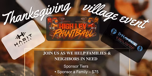 2nd annual turkey village ever 