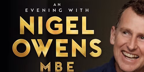 Nigel Owens MBE at O2 Guildhall Southampton