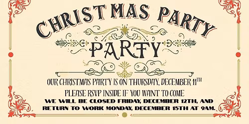 Annual Christmas Party