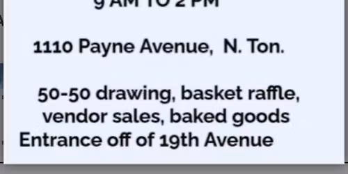 Craft Show and basket raffle