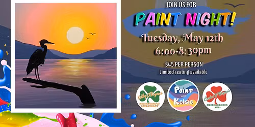  Paint Night At Kelly & Carlos O'Bryan's, Courtenay
