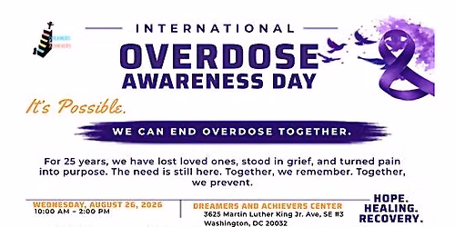 International Overdose Awareness Day