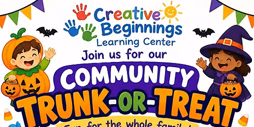 Creative Beginnings Learning Center (CBLC)TRUNK-OR-TREAT 2026