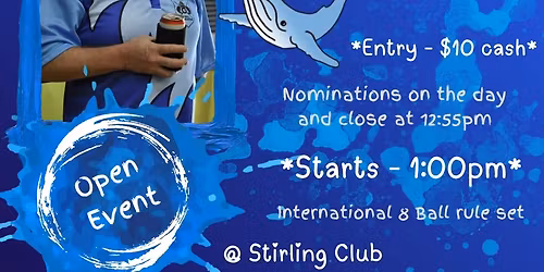 Wayne "Hairy" McGlade Memorial Singles - Open Event