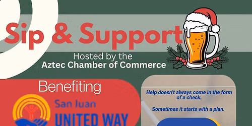 Sip & Support: Benefiting San Juan United Way
