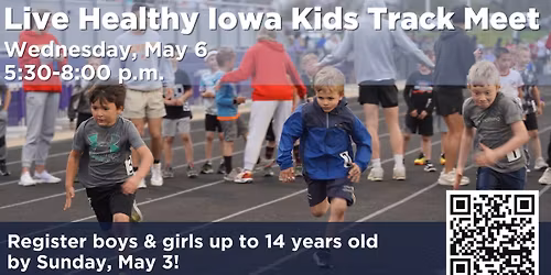 Live Heathy Iowa Kids Track Meet