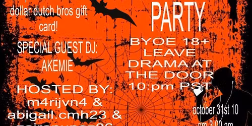 Hallows day Costume party