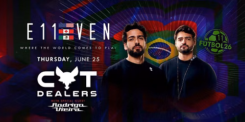 Cat Dealers | Live Concert Party Miami | E11EVEN
