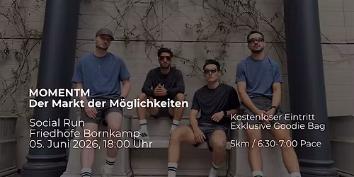 MOMENTM x Der Markt der M\u00f6glichkeiten \/\/ After-Work Run