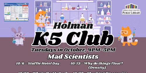 K5 Club--crafts & actvities