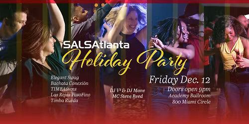 SALSAtlanta's Annual Holiday Party: The Ultimate Cuban Fiesta is Back! \ud83c\udde8\ud83c\uddfa