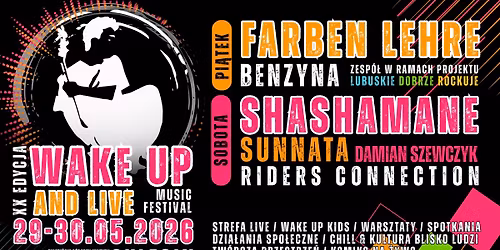 Wake Up and Live 2026 Sul\u0119cin - ** edycja festiwalu